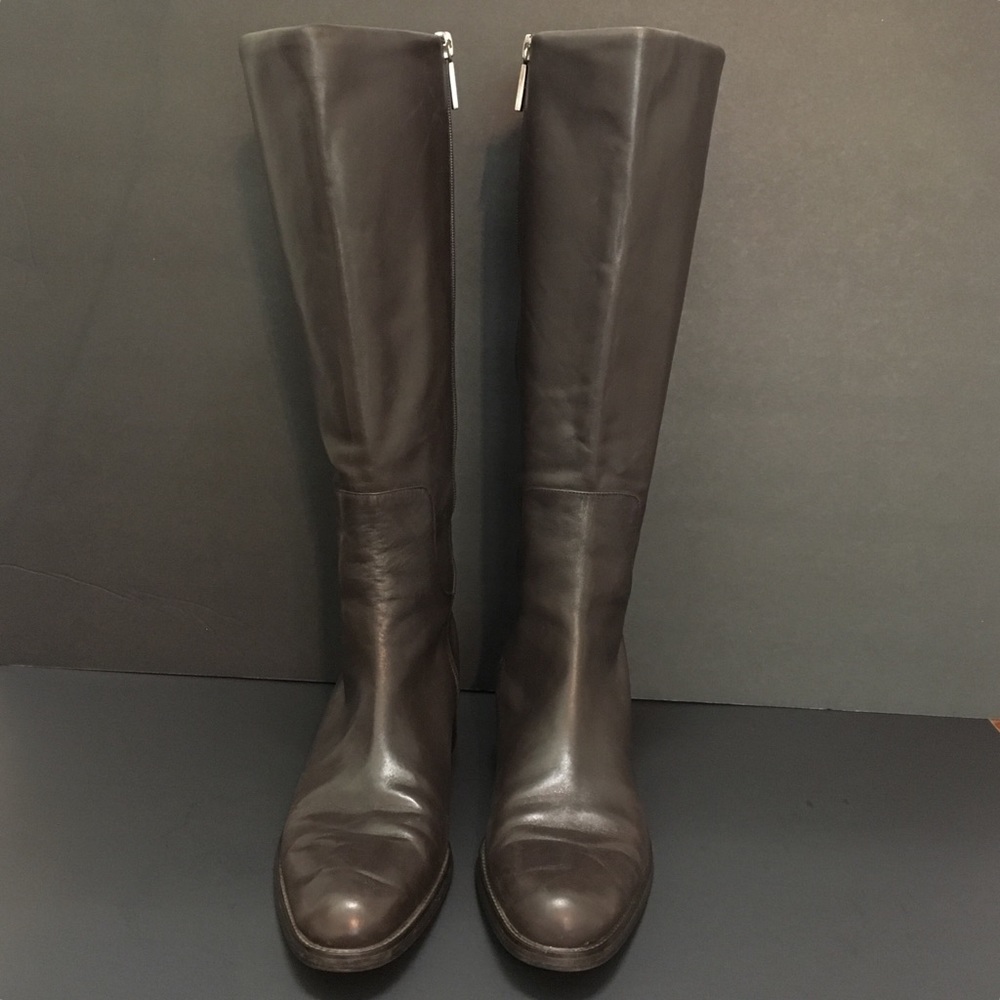 Lord & Taylor “Cantor” Brown Leather Boots